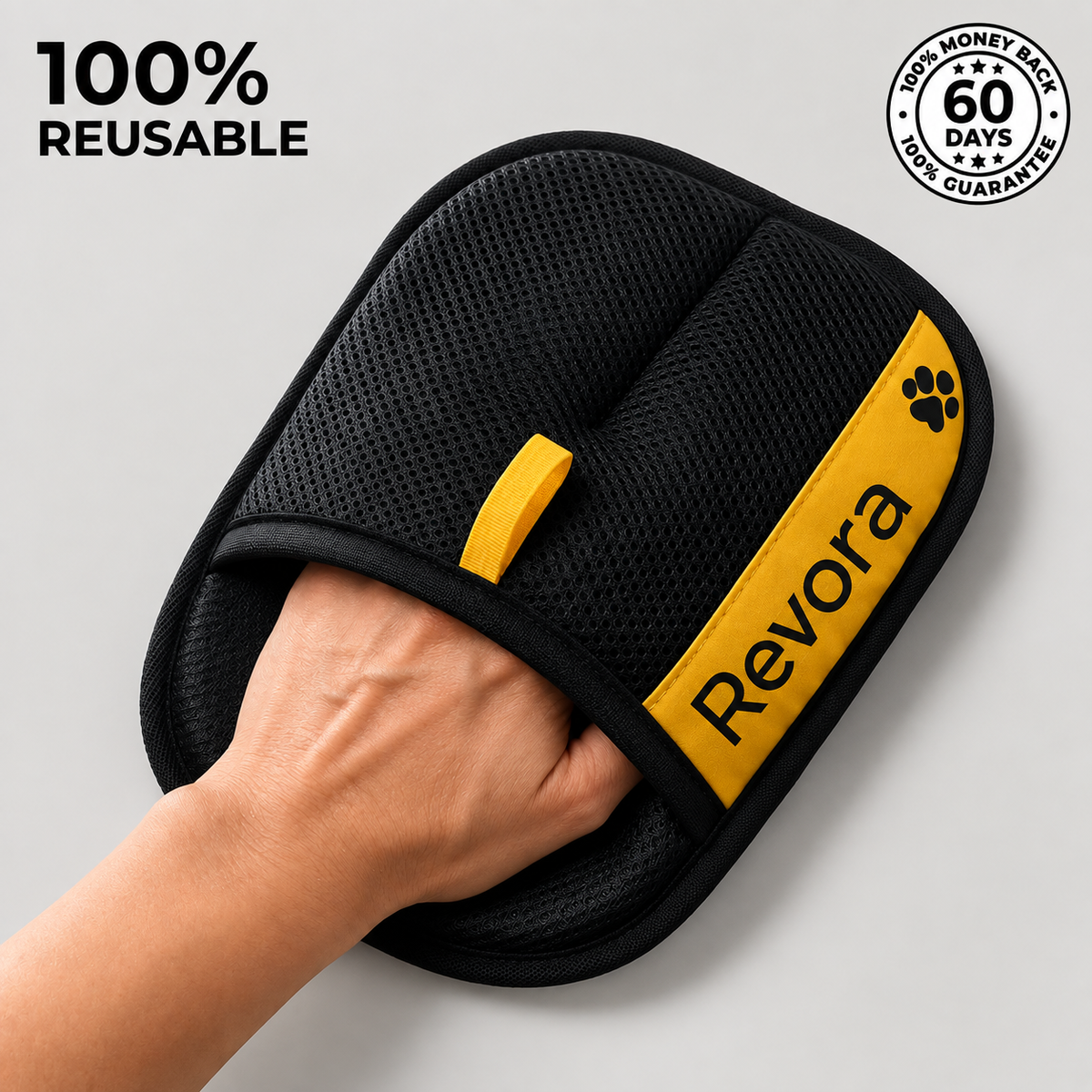 Revora | Portable Washable Pet Hair Removal